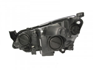 Far dreapta potrivit OPEL ASTRA 2009-2012 - (H7, reglaj electric, cu motoras, fundal negru) - Img 2