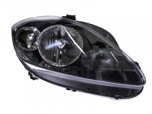 Far dreapta potrivit SEAT ALTEA, ALTEA XL, LEON, TOLEDO III - (H1/H7, reglaj electric, fundal negru)
