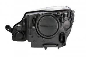 Far dreapta potrivit SKODA YETI 2009-2013 - (H4/H7, reglaj electric, cu motoras, fundal argintiu) - Img 2