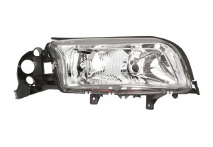 Far dreapta potrivit VOLVO S80 I - (H7, reglaj electric, fundal argintiu)