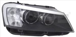 Far fata Dreapta (D1S/LED, electric, cu motor) potrivit BMW X3 (F25)