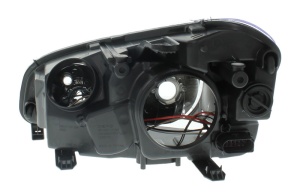 Far fata Dreapta (H1/H7, electric, cu motor, culoare insert: cromat, culoare semnalizator: transparent) potrivit FORD C-MAX - Img 2