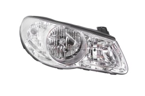 Far fata Dreapta (H1/H7, electric, fara motoras, culoare insert: cromat, culoare semnalizator: transparent) potrivit HYUNDAI ELANTRA IV, ELANTRA V, I30 -12.08 - Img 1