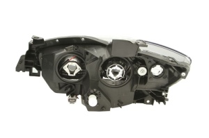 Far fata Dreapta (H11/H15/PY21W/W5W, electric, fara motoras, culoare insert: cromat) potrivit MAZDA CX-5 - Img 2