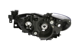 Far fata Dreapta (H11/H15/W5W/WY21W, electric, fara motoras, culoare insert: negru, culoare semnalizator: transparent) potrivit MAZDA 6 - Img 2