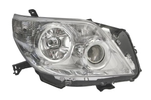 Far fata Dreapta (H11/HB3, electric, fara motoras, culoare insert: cromat) potrivit TOYOTA LAND CRUISER PRADO 08.09- - Img 1