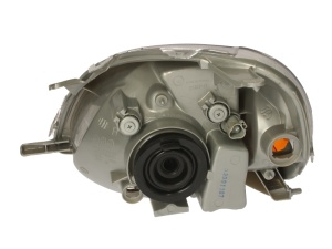 Far fata Dreapta (H4, electric, cu motor, culoare semnalizator: transparent) potrivit TOYOTA YARIS -06.03 - Img 2