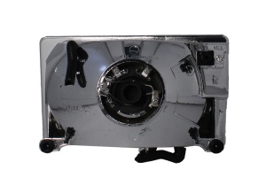 Far fata Dreapta (H4, electric, fara motoras, culoare insert: cromat) potrivit JEEP GRAND CHEROKEE I - Img 2