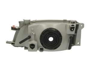 Far fata Dreapta (H4, electric, fara motoras, culoare insertie: argintiu) potrivit TOYOTA CARINA E VI - Img 2