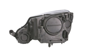 Far fata Dreapta (H4/H7, electric, cu motor, culoare insert: argintiu) potrivit SKODA YETI - Img 2