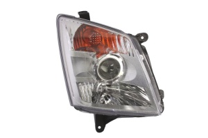 Far fata Dreapta (H7/HB3, electric, fara motoras, culoare semnalizator: transparent) potrivit ISUZU D-MAX I - Img 1