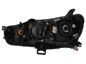 Far fata Dreapta (HB3/HB4, electric, fara motoras, culoare insert: negru) potrivit MITSUBISHI OUTLANDER II - Img 2