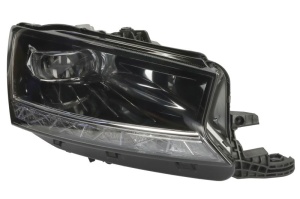 Far fata dreapta potrivit Skoda FABIA III 2018-2021 - LED, electric, cu motor, PWY24W