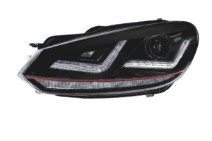 Far fata Dreapta/Stanga (xenon, D8S/LED, culoare semnalizator: galben) potrivit VW GOLF 6