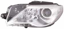 Far fata Stanga (D1S/H7/P21W/W5W, electric, cu motor, obiectiv) potrivit VW PASSAT B6