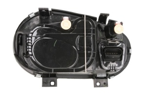 Far fata Stanga (H1/H3/H7, electric, fara motoras, culoare insert: cromat) potrivit VW GOLF IV -10.03 - Img 2