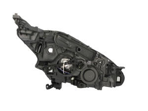 Far fata Stanga (H1/H7, electric, cu motor, culoare insert: cromat, culoare semnalizator: transparent) potrivit PEUGEOT 208 I, 208/HATCHBACK - Img 2