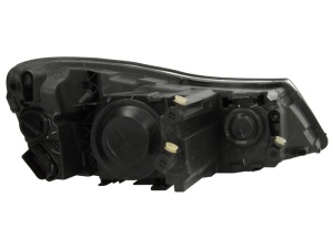 Far fata Stanga (H1/H7, electric, cu motor, culoare insert: cromat) potrivit SKODA OCTAVIA II -06.13 - Img 2
