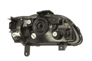 Far fata Stanga (H4, electric, fara motoras, culoare insert: cromat, culoare semnalizator: galben) potrivit SUZUKI BALENO - Img 2