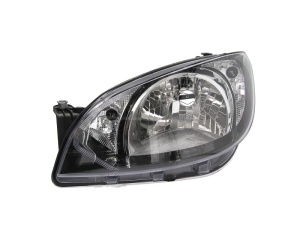 Far fata Stanga (H4, electric, fara motoras, culoare insert: negru, culoare semnalizator: alb) potrivit SKODA CITIGO, E-CITIGO -07.16 - Img 1