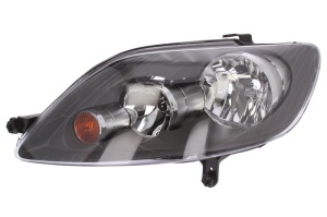 Far fata Stanga (H7/H7, electric, cu motor, culoare insert: negru) potrivit VW GOLF PLUS 5 2005-2008