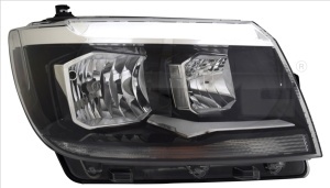 Far fata stanga potrivit MAN TGE; VW CRAFTER II dupa 2016 - H15/H7, electric, cu motor, H7, H15 - Img 2