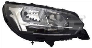 Far fata stanga potrivit Peugeot 208 II 2019-2023 - H9, electric, cu motor, H18 - Img 2