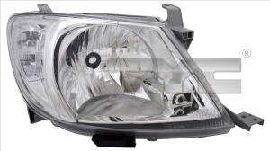 Far fata stanga potrivit Toyota HILUX VII 2008-2011 - H4, electric, fara motoras - Img 2