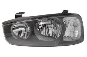 Far Stanga (H1/H7, electric, cu motor, culoare insert: cromat, culoare semnalizator: transparent) potrivit HYUNDAI ELANTRA III 2000-2006