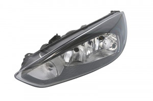 Far Stanga (H15/H7/PY21W/W5W, electric, cu motor, culoare insertie: negru) potrivit FORD FOCUS III - Img 1