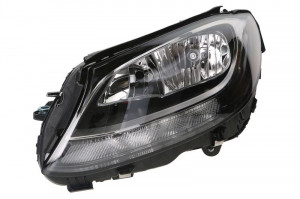 Far Stanga (H7/H7/LED, electric, cu motor, culoare insertie: negru) potrivit MERCEDES C (A205), C (C205), C T-MODEL (S205), C (W205) - Img 1