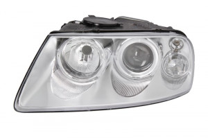 Far Stanga (H7/H9/PY21W/W5W, electric, cu motor, culoare insertie: cromat) potrivit VW TOUAREG - Img 1