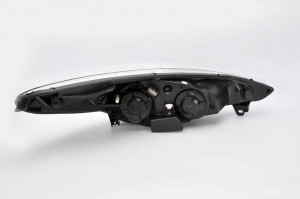 Far Stanga (halogen, H1/H7/PY21W/W5W, bec, culoare insertie: cromat) potrivit PEUGEOT 206+ - Img 3