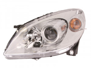 Far Stanga (halogen, H7/H7/W5W, electric, cu motor, culoare insertie: cromat) potrivit MERCEDES B SPORTS TOURER (W245) - Img 1