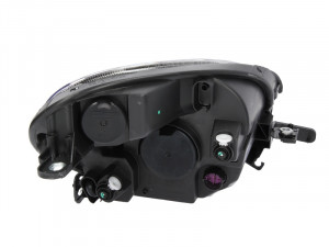 Far Stanga (halogen, PY21W, electric, cu motor, bec, culoare insertie: cromat, culoare semnalizator: portocaliu) potrivit FIAT 500L - Img 2