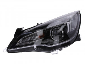 Far Stanga (halogen, PY21W/W21, electric, cu motor, bec, culoare insertie: negru) potrivit OPEL ASTRA J, ASTRA J GTC, CASCADA - Img 1