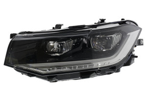 Far Stanga (LED, electric, cu motor, culoare insertie: negru, culoare semnalizator: portocaliu) potrivit VW T-CROSS 11.18- - Img 3