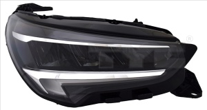 Far stanga (LED, electric, cu motor, fara controler LED) potrivit OPEL CORSA F dupa 2019