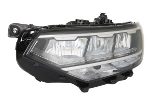 Far stanga (LED/PWY24W, electric, cu motor) potrivit VW PASSAT B8 FL 2019-2023