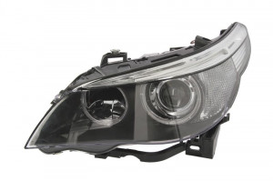 Far stanga potrivit BMW Seria 5 2003-2007 - (D1S/H7, reglaj electric, cu motoras)