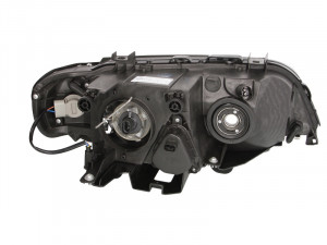 Far stanga potrivit BMW X5 (E53) - (H7/HB3, electric, cu motoras, fundal negru) - Img 2