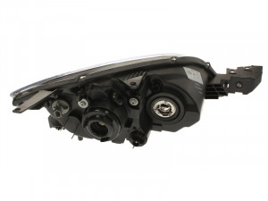Far stanga potrivit MAZDA 3 2003-2009 - (H7/HB3, electric, fundal negru, fundal transparent) - Img 2