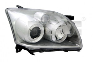 Far stanga potrivit TOYOTA AVENSIS 2006-2008 - (H1/H7, reglaj electric, cu motoras)
