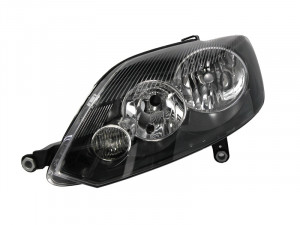 Far stanga potrivit VW GOLF PLUS - (H15/H7, reglaj electric, cu motoras, fundal negru)