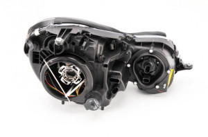 Far Stanga (xenon, D2S/H7, electric, cu motor, culoare insertie: cromat, culoare semnalizator: transparent) potrivit MERCEDES E T-MODEL (S211), E (VF211), E (W211) - Img 4