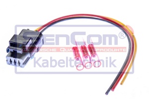Fir de cablu (200mm, numar pini: 3) potrivit CITROEN C3 II, DS3; PEUGEOT 208 I, 208/HATCHBACK, 308, 308 I, 407 1.0-3.0D 03.04- - Img 3
