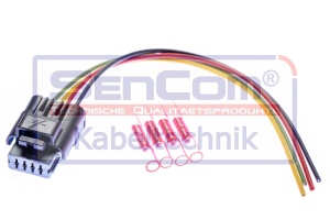 Fir de cablu (200mm, numar pini: 4) potrivit CITROEN C4 I, C5 II, C6; FORD B-MAX, C-MAX II, ECOSPORT, FIESTA, FIESTA VI, FOCUS III, FOCUS III/HATCHBACK, FOCUS III/KOMBI 1.0-Electric 09.04- - Img 4