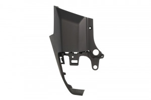 Flaps bara protectie Spate Stanga model scurt; versiune cu haion spate negru potrivit CITROEN BERLINGO, BERLINGO/MINIVAN; OPEL COMBO E TOUR / LIFE, COMBO/MINIVAN; PEUGEOT RIFTER