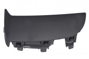 Grila bara fata dreapta exterior, plastic, negru-mat potrivit PORSCHE MACAN 95B 07.18- - Img 1