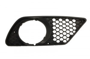 Grila bara fata Dreapta pachet AMG, cu locas proiector, negru potrivit MERCEDES C T-MODEL S204, C W204 01.07-08.14 01.07-03.11 - Img 1